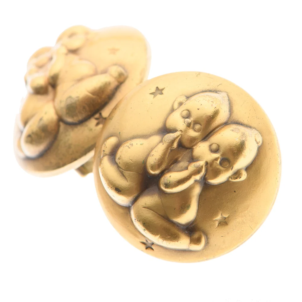 1980's Joseff of Hollywood Gemini Earrings - Image 4