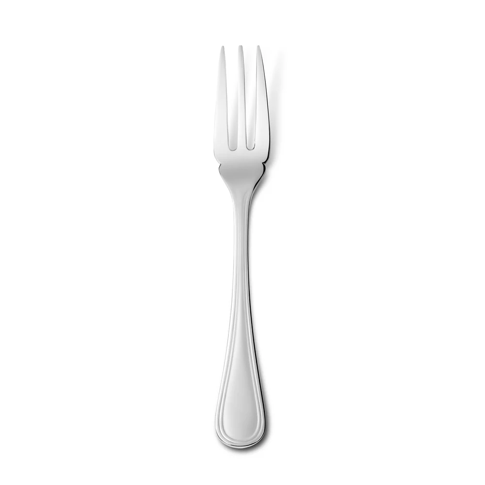 Antique Silver Plated Pastry Fork - Single