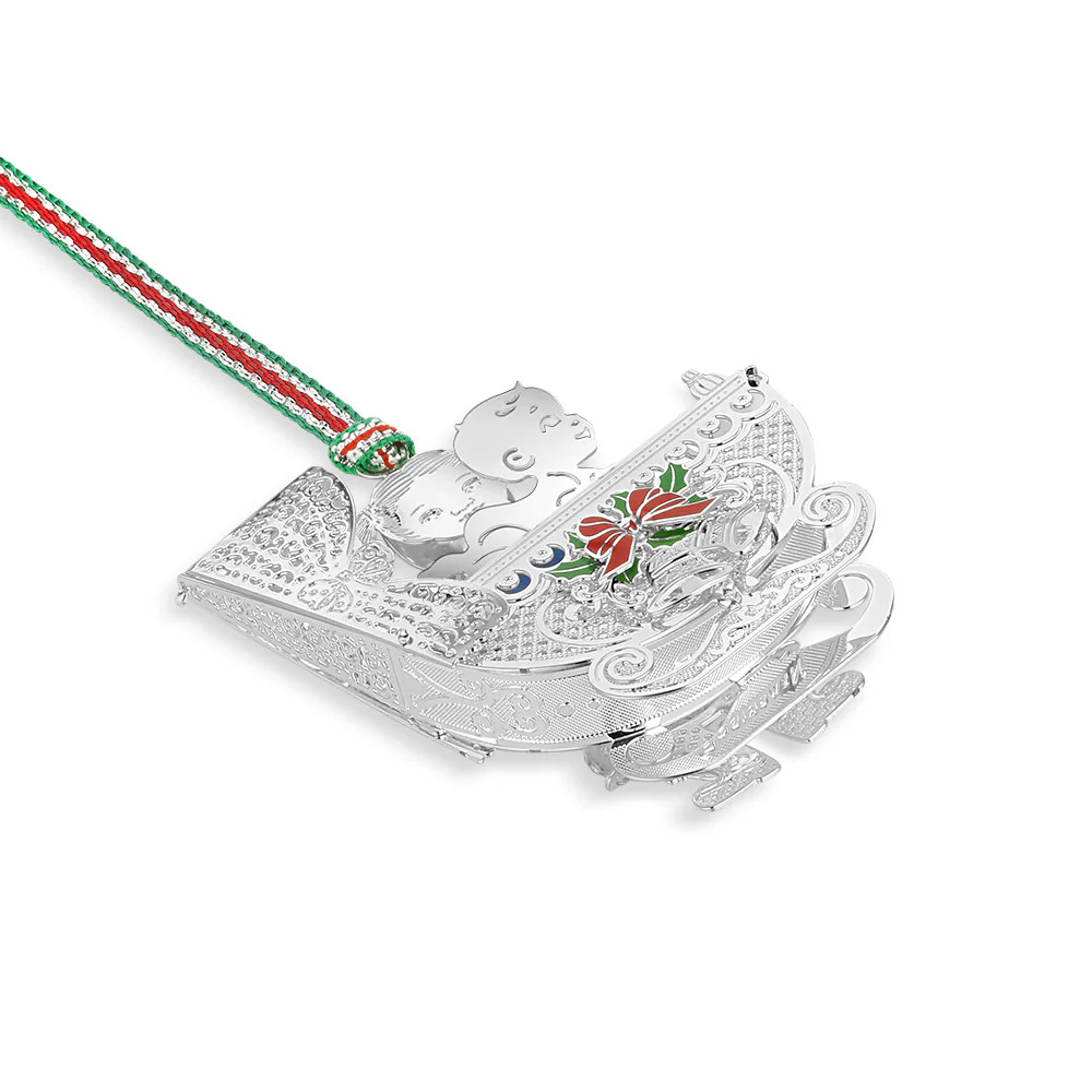 Baby Cradle Christmas Tree Decoration - Image 3