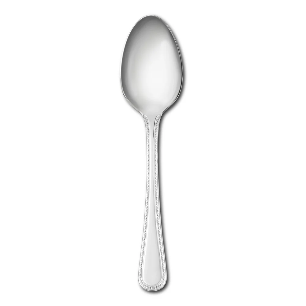 Bead Silver Plated Tea Spoon - Single