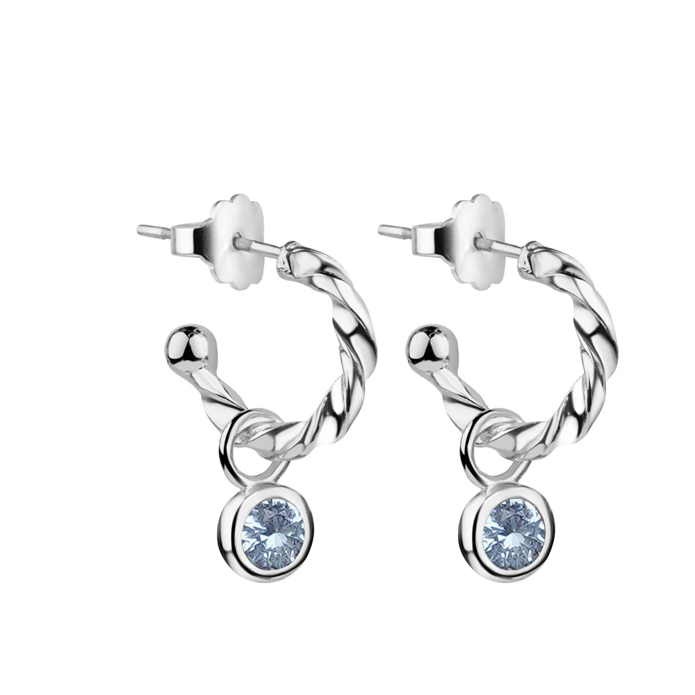 Birthstone Earrings March