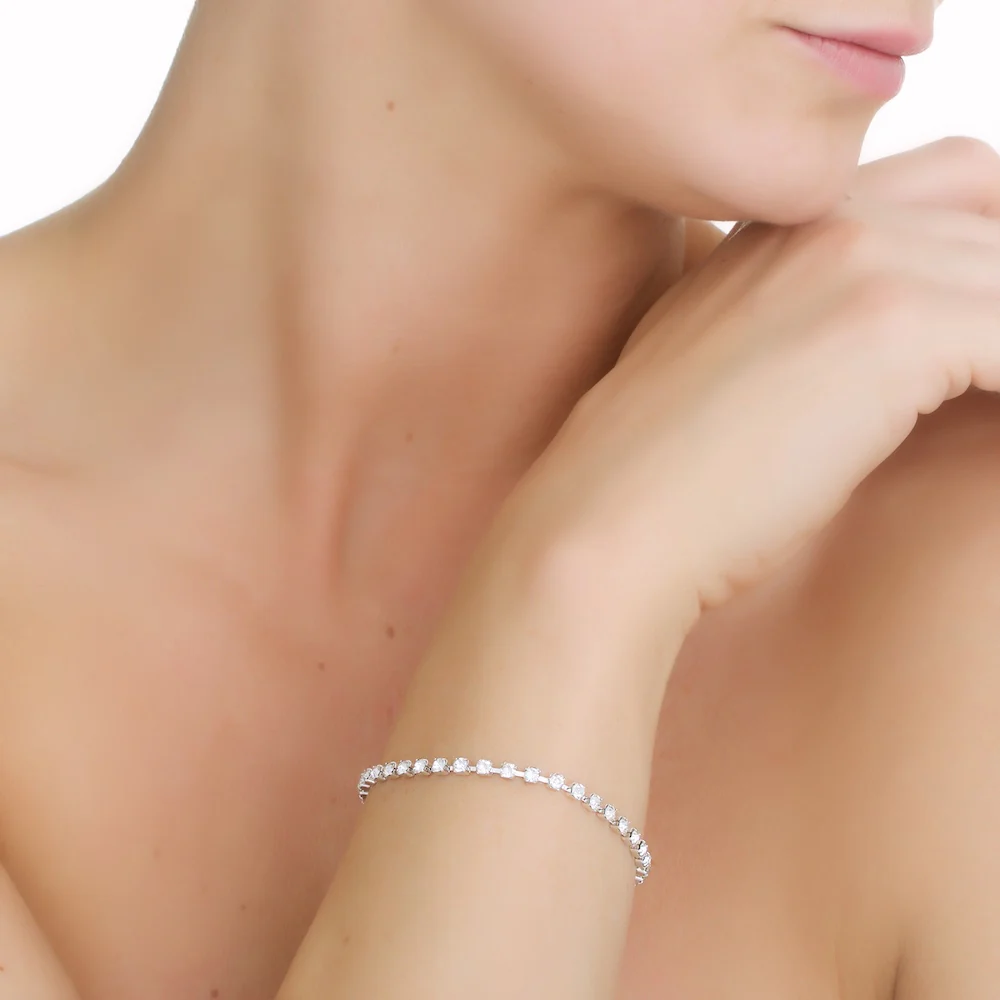 Bracelet Multi Clear Stones - Image 2