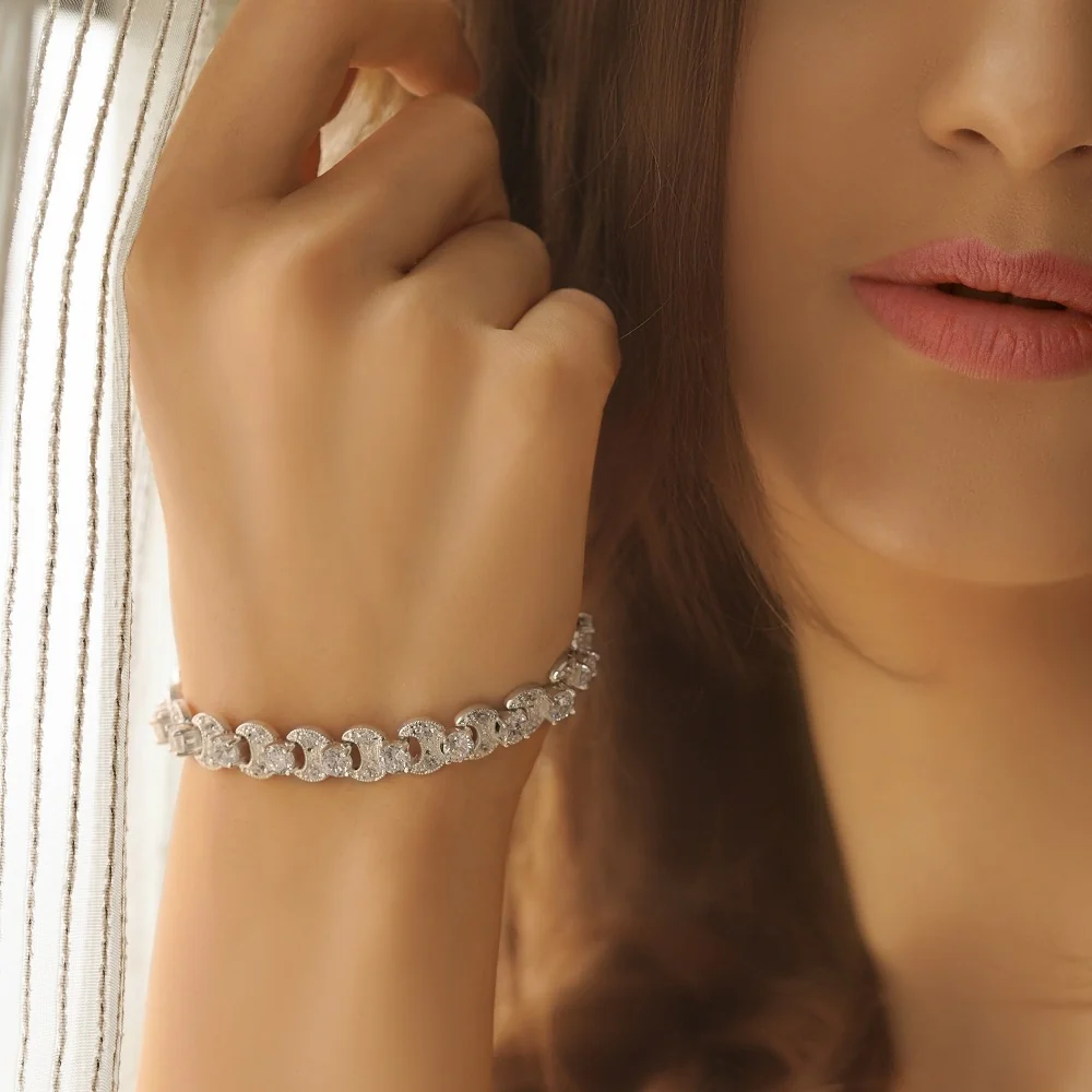 Clear Stone Bracelet - Image 2