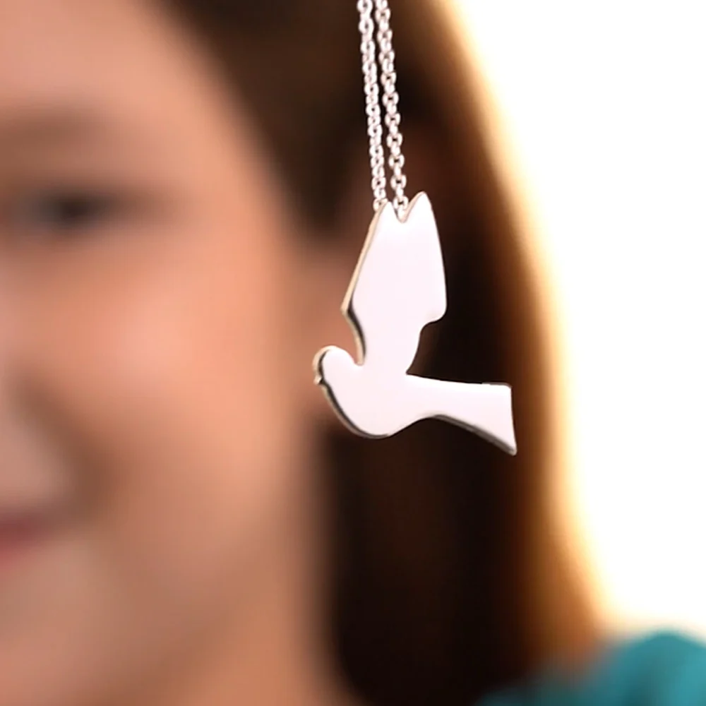 Confirmation Dove Pendant - Image 2