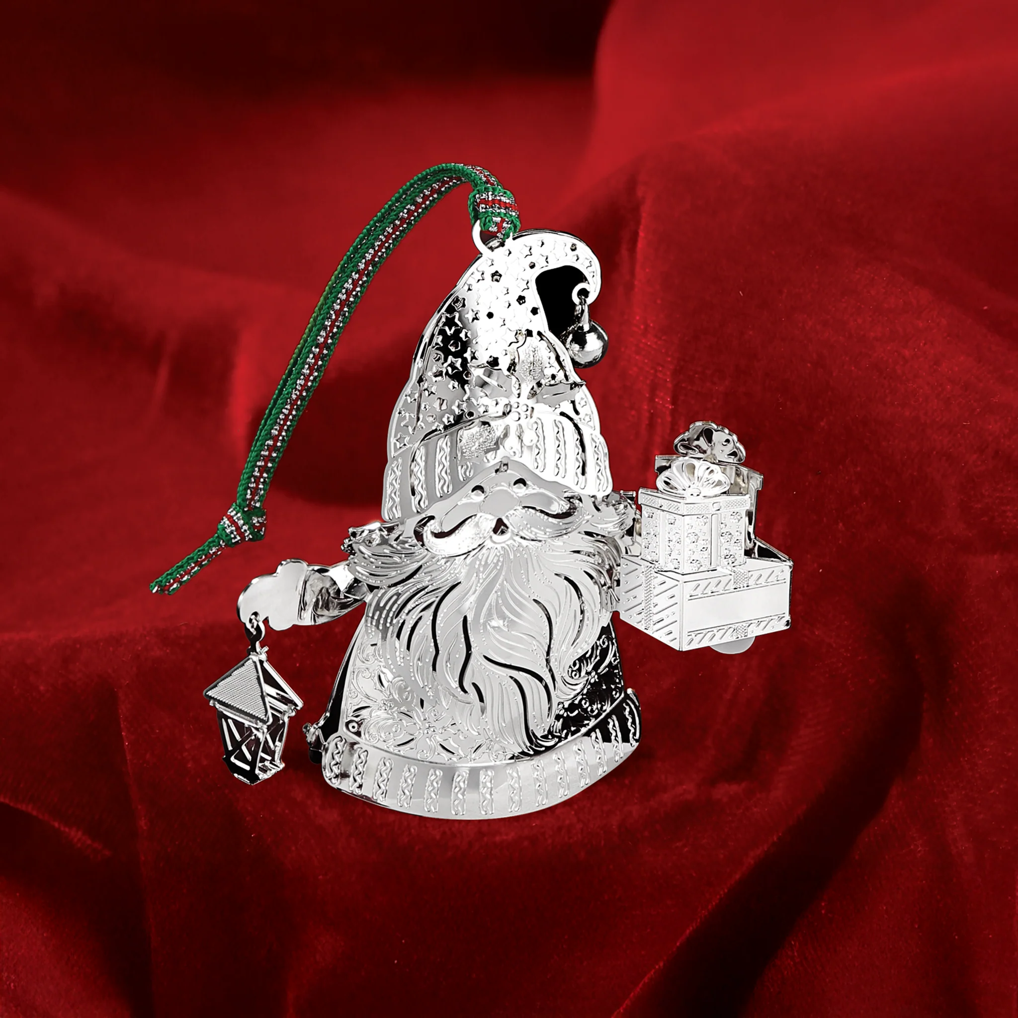 Gonk with Lantern Christmas Tree Decoration - Image 2