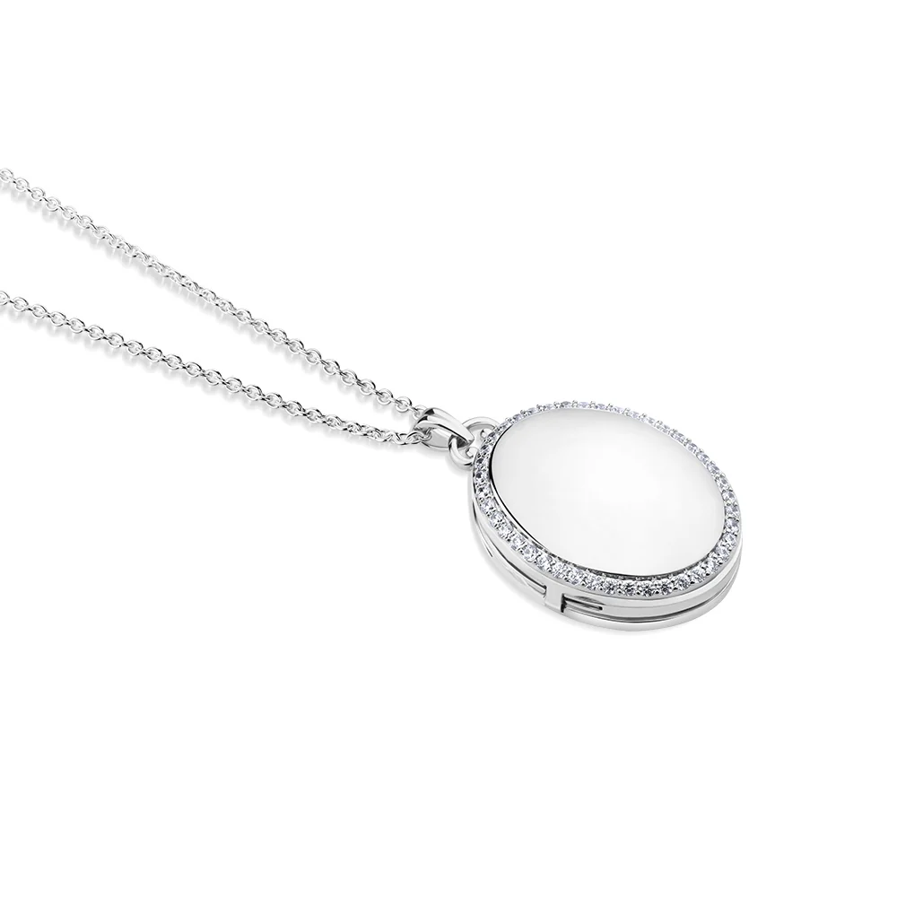 Locket with Clear Stones - Image 5