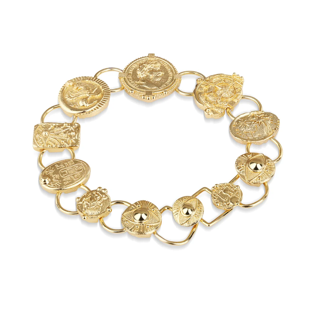 Mixed Coin Bracelet - Image 3