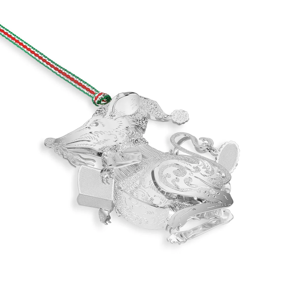 Mouse Carol Singer Christmas Tree Decoration - Image 5