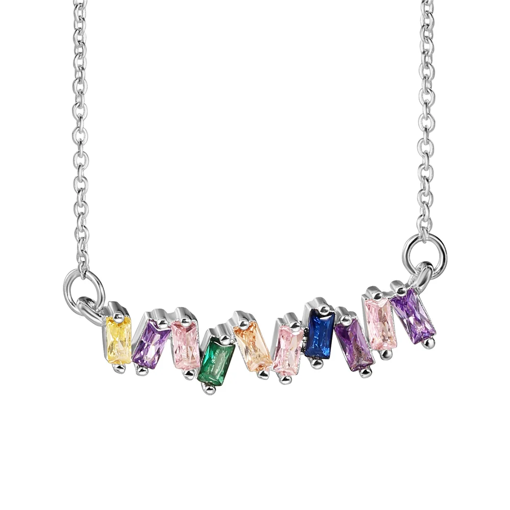 Multi Coloured Stone Necklace