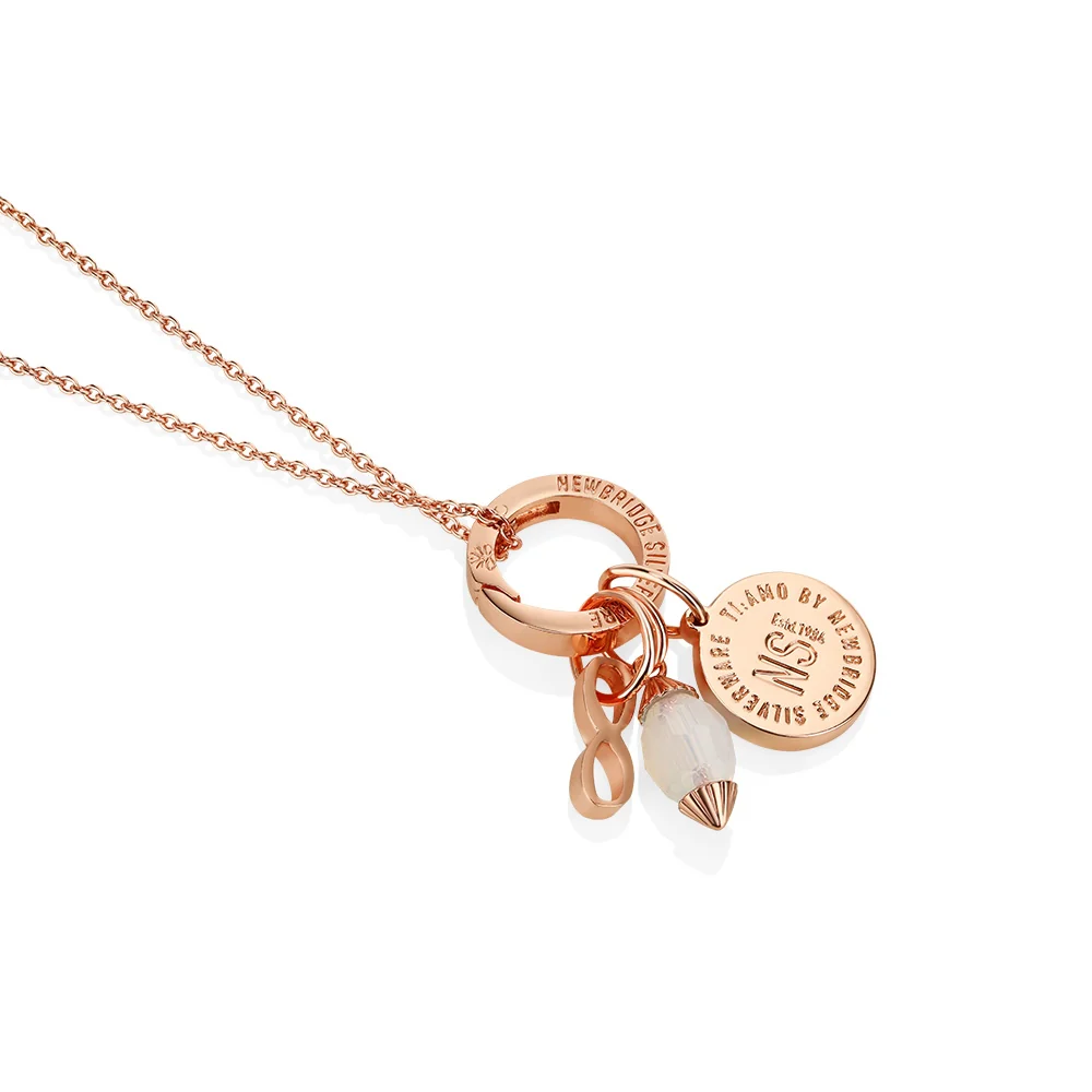 October Birthstone Pendant (Rose Gold) - Image 3