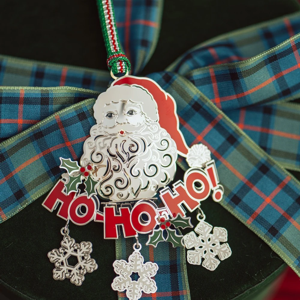 Santa Ho Ho Ho Christmas Tree Decoration - Image 2