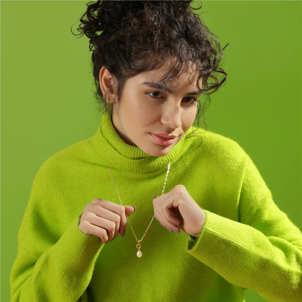 Sappho Baroque Pearl Pendant - Image 3