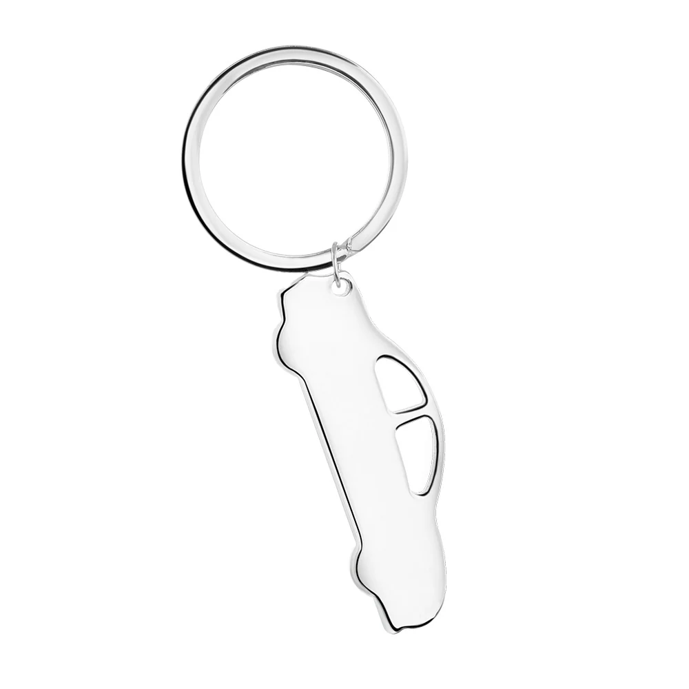 Silverplate Car Keyring