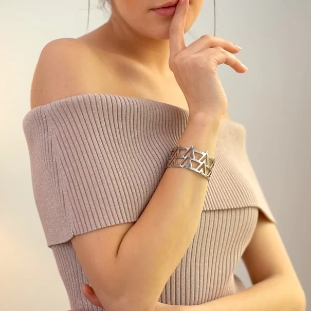 Sonata Triangular Bangle - Image 3