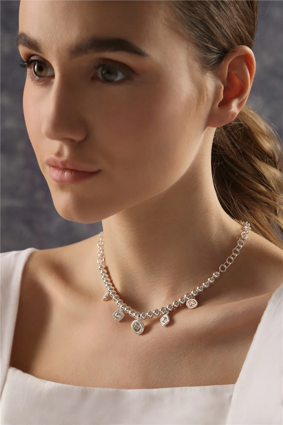 Ti Amo Light Peach Necklace - Image 2
