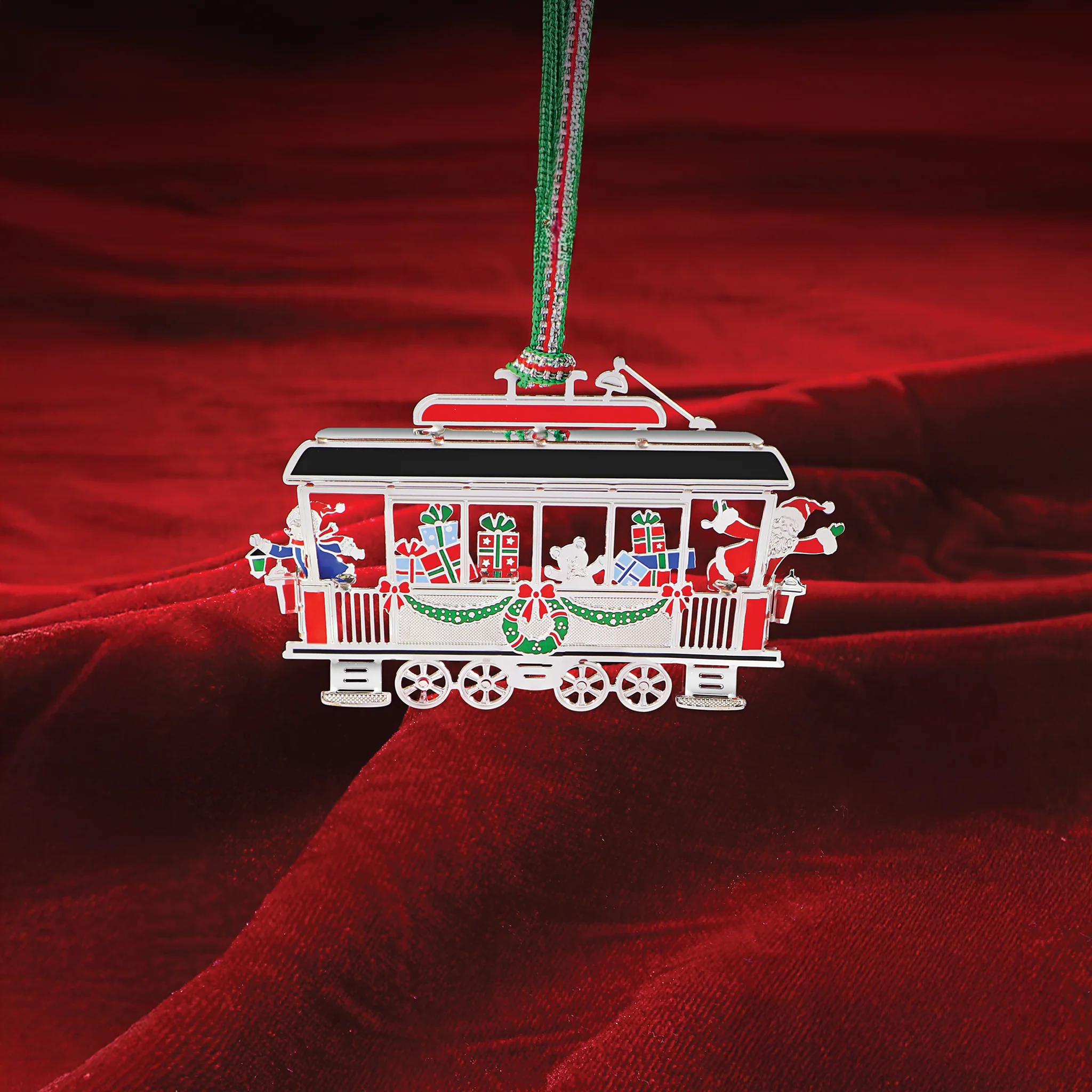 Tram Carriage Christmas Tree Decoration - Image 3
