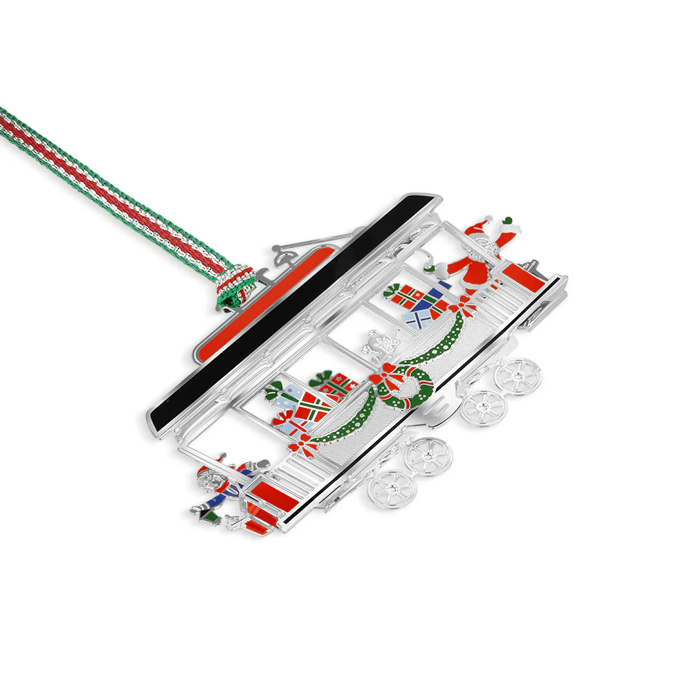 Tram Carriage Christmas Tree Decoration - Image 4